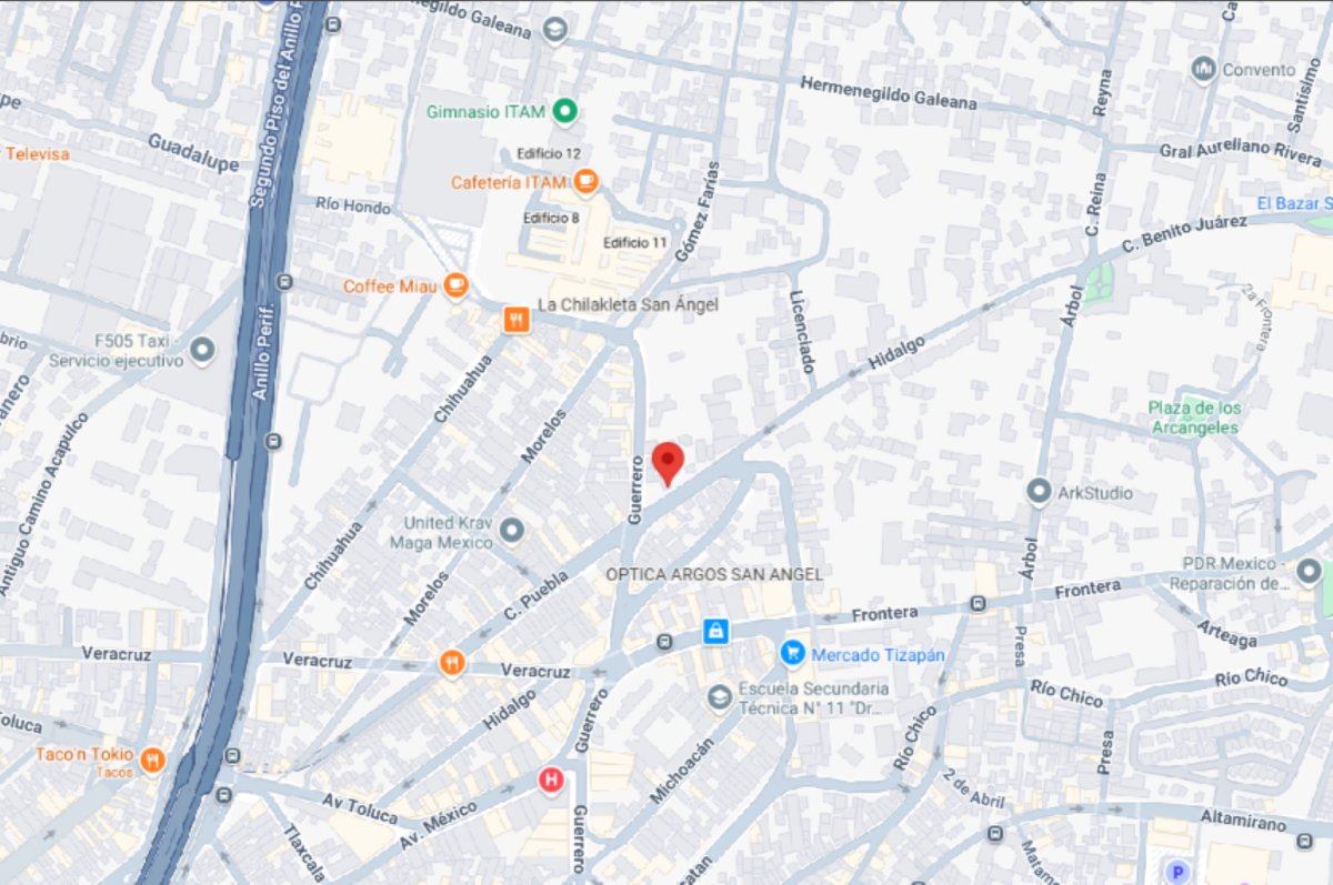 183, Calle Puebla, Tizapán San Ángel, San Ángel, 01000 183, Calle Puebla, Tizapán San Ángel, San Ángel, 01000